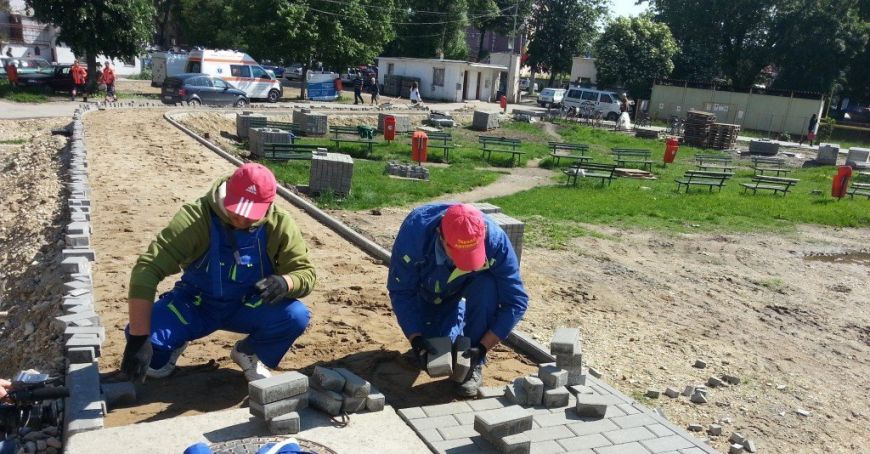 Drum pietonal modern pentru locuitorii din oraşul Codru