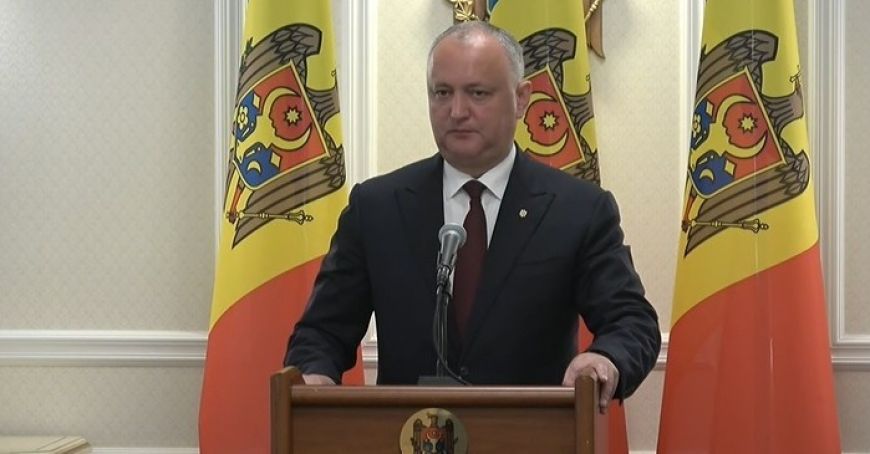 Igor Dodon: Securitatea alimentară va fi asigurată