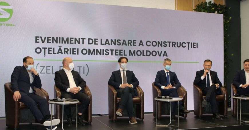 O uzină cu o capacitate de 150 mii tone de oţel va fi construită la Bălţi 