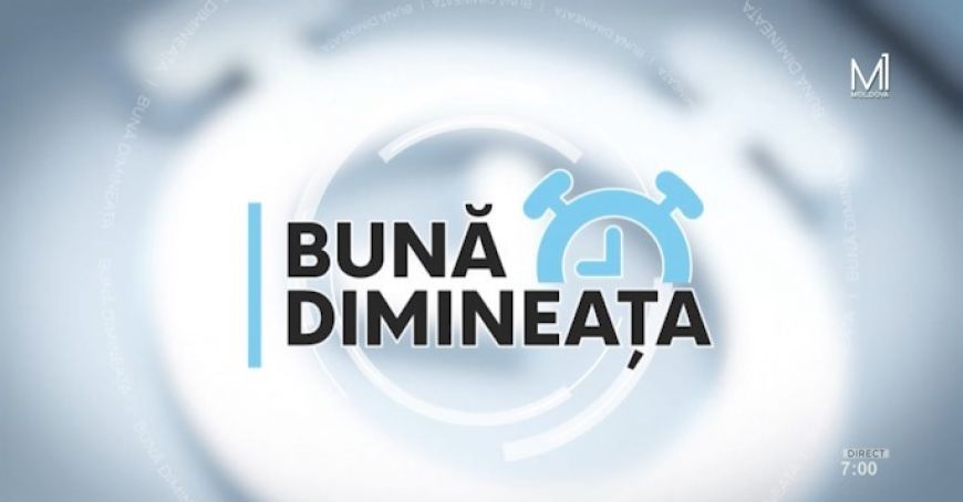 Începe ziua cu „Bună Dimineaţa”, la postul public de televiziune