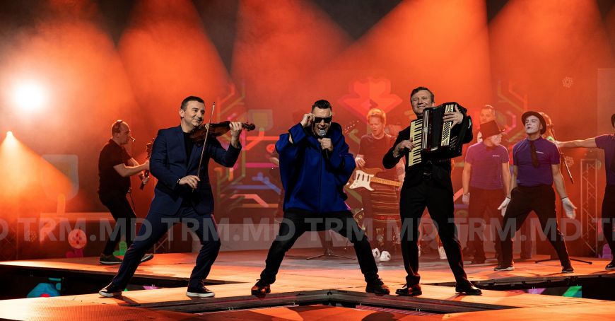 Fraţii Advahov şi formaţia „Zdob şi Zdub” au prezentat versiunea finală a piesei „Trenuleţul” /FOTO/VIDEO/