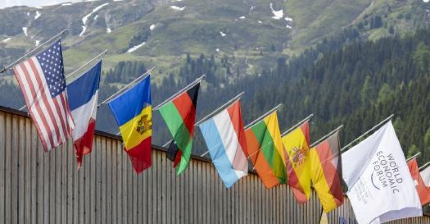 Natalia Gavriliţa participates in the World Economic Forum in Davos