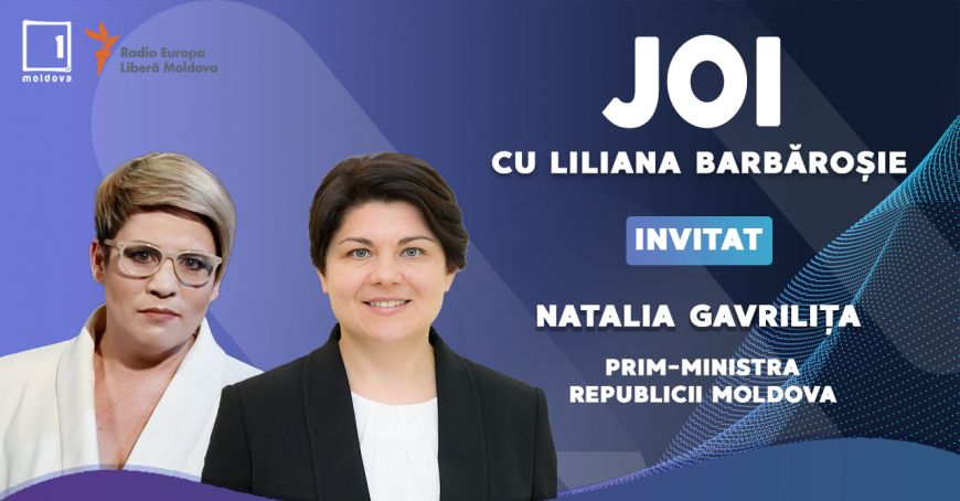Премьер-министр Наталья Гаврилица - гость передачи „Joi cu Liliana Barbăroşie”