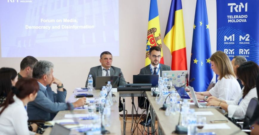 Forum internaţional despre mass-media, democraţie şi dezinformare, organizat de Compania „Teleradio-Moldova”