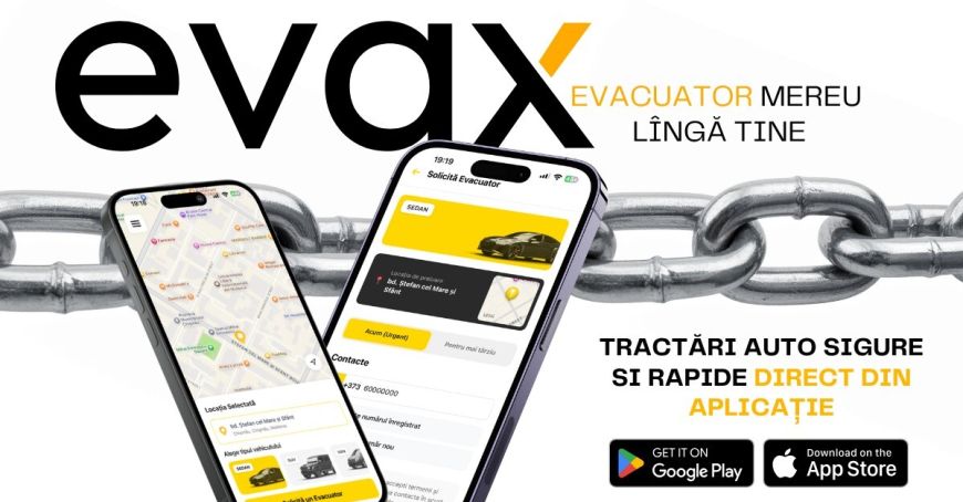 ADVERTORIAL | Evacuator EVAX Chişinău: Cum alegi serviciul potrivit?