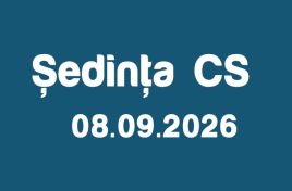 Şedinţa CS din 8 septembrie 2026