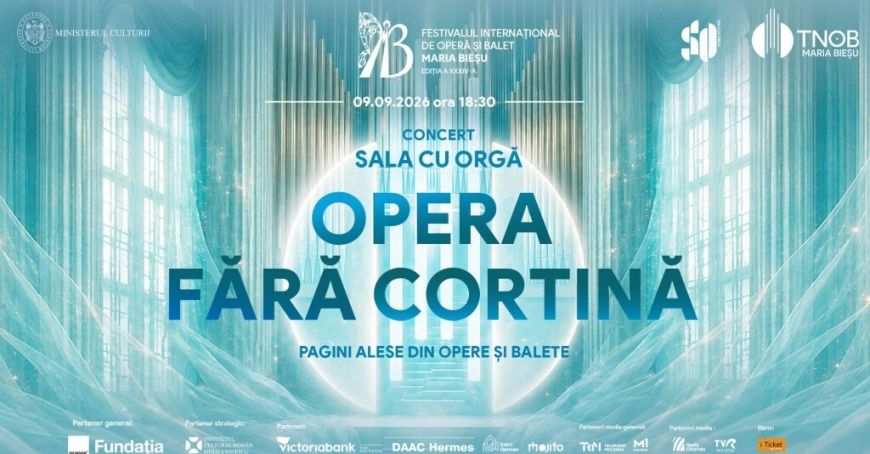 Festivalul Internaţional de Operă şi Balet „Maria Bieşu”, in direct la RMM